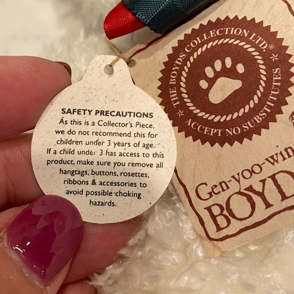 Boyds Vintage Bears J.B. Bean & Associates Collection Holly B Bearsley Retired - Picture 11 of 14